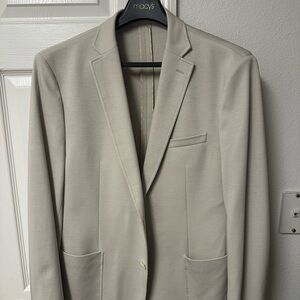 Calvin Klein Ivory Blazer Suit Jacket 44L, Unconstructed